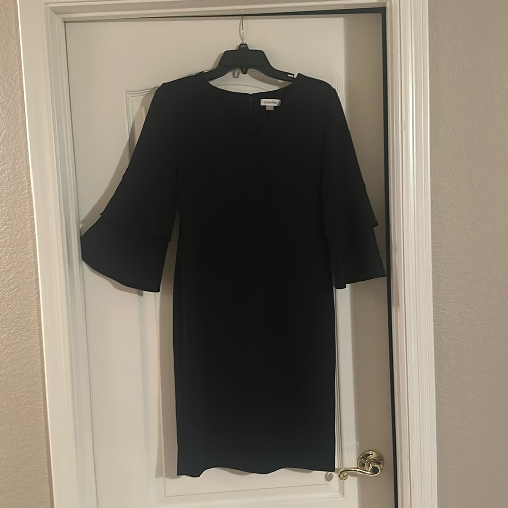 Black Calvin Klein dress